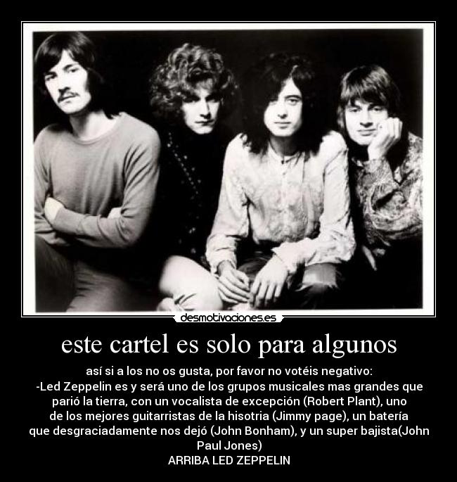 este cartel es solo para algunos -