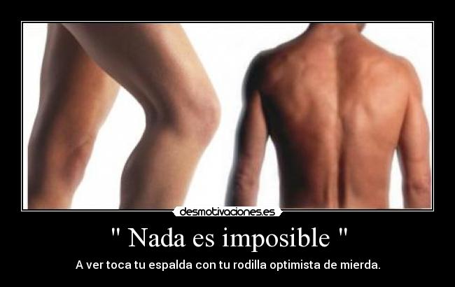 carteles imposible aca van las etiquetas desmotivaciones