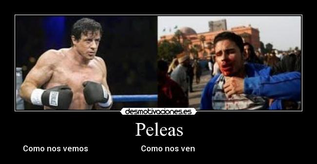 Peleas - Como nos vemos                           Como nos ven                                                   