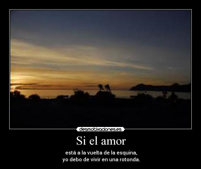 Si el amor - 