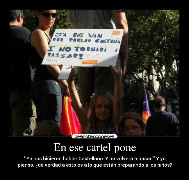 En ese cartel pone -