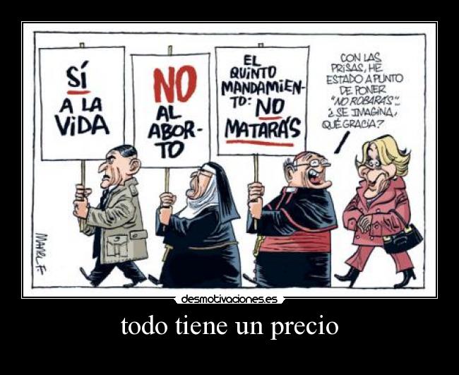 todo tiene un precio - 