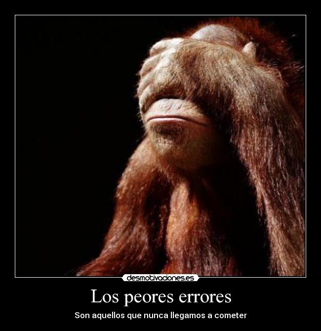 Los peores errores - 