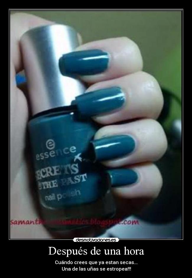 Después de una hora -