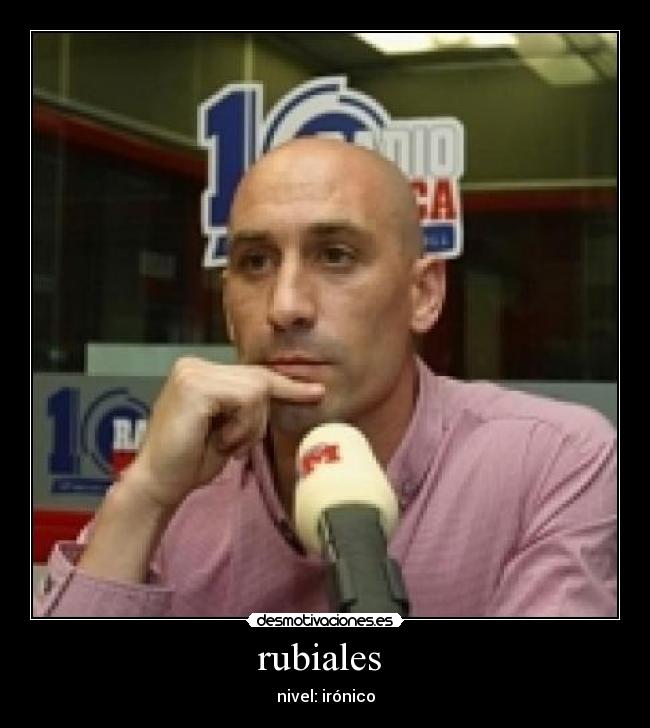 rubiales -