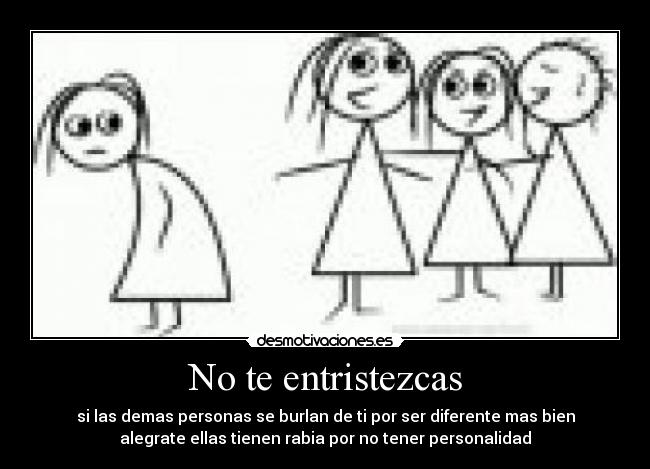 No te entristezcas - 