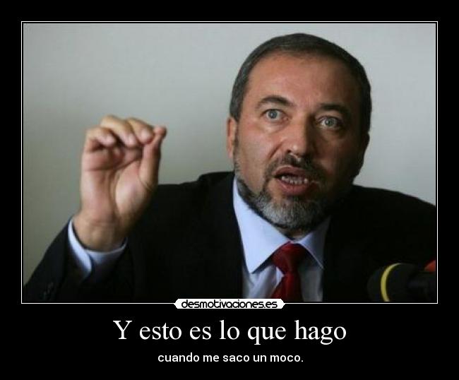 Y esto es lo que hago -