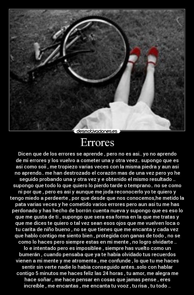 Errores -