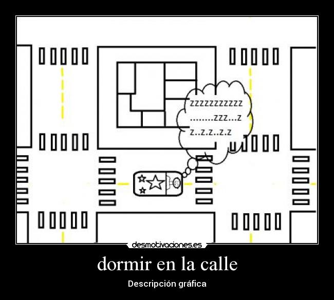 dormir en la calle - 