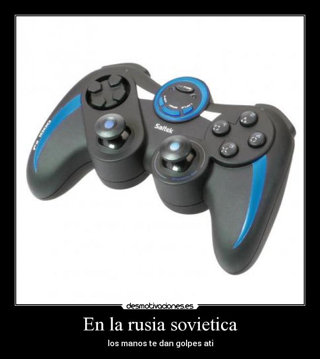 En la rusia sovietica - los manos te dan golpes ati