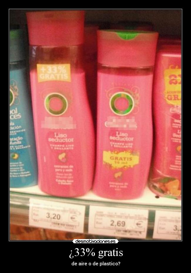 ¿33% gratis -