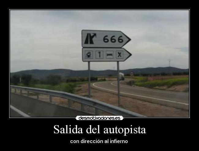 Salida del autopista - 