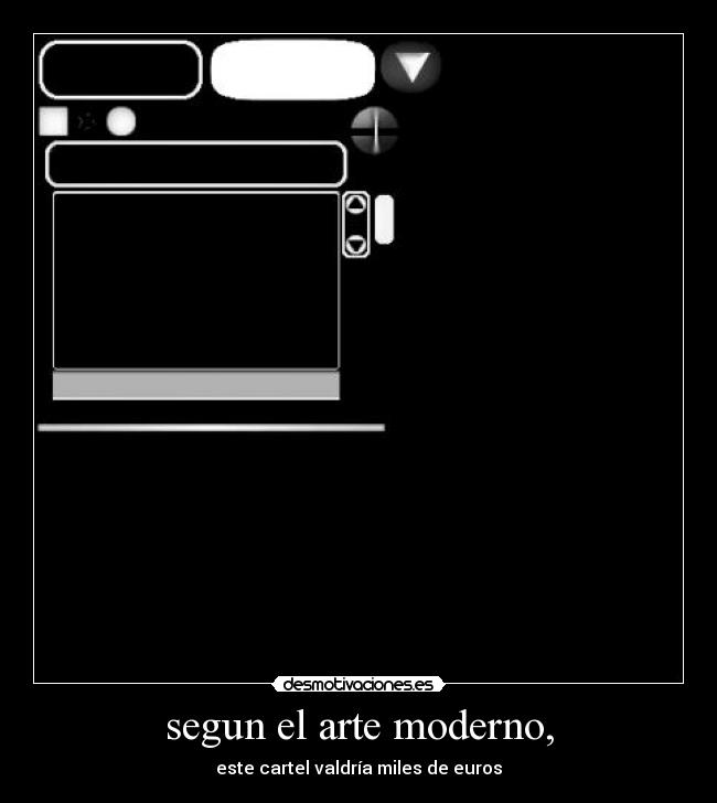 segun el arte moderno, - 