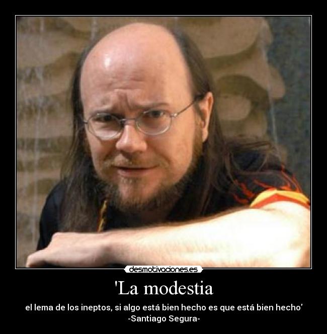 La modestia - 