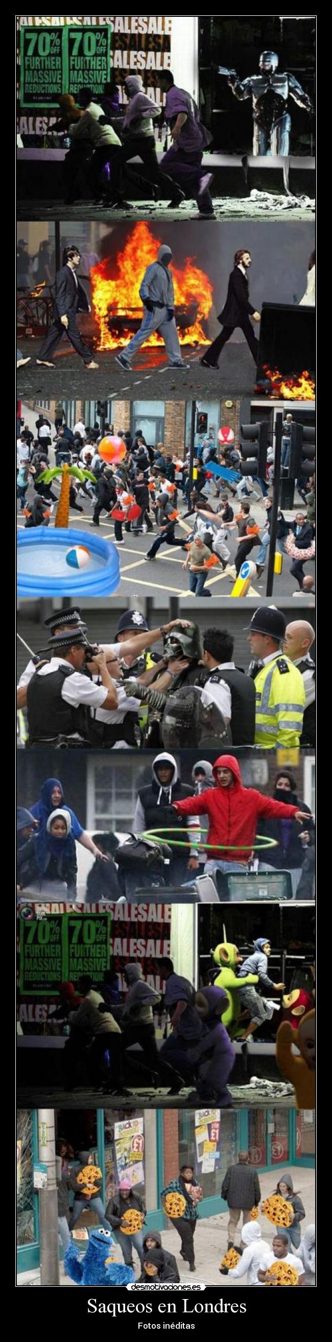 Saqueos en Londres - 