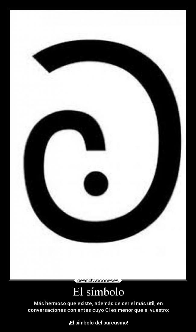 El símbolo - 
