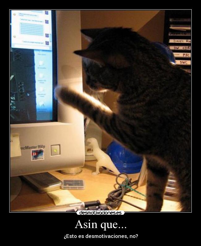 Asin que... - ¿Esto es desmotivaciones, no?