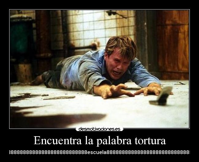 Encuentra la palabra tortura - 