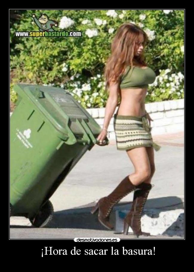¡Hora de sacar la basura! - 