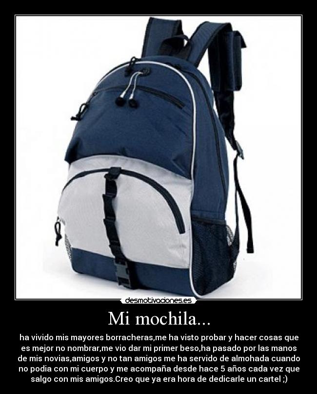 Mi mochila... - 