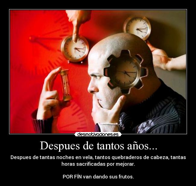 Despues de tantos años... -