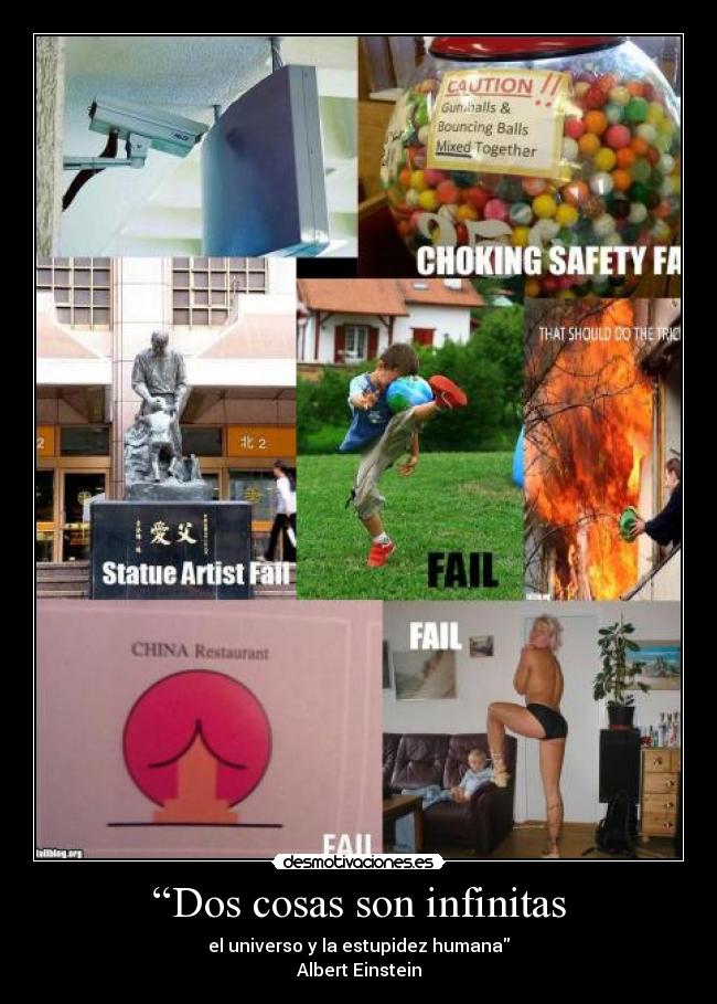 “Dos cosas son infinitas - 