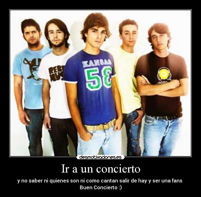 Ir a un concierto - 