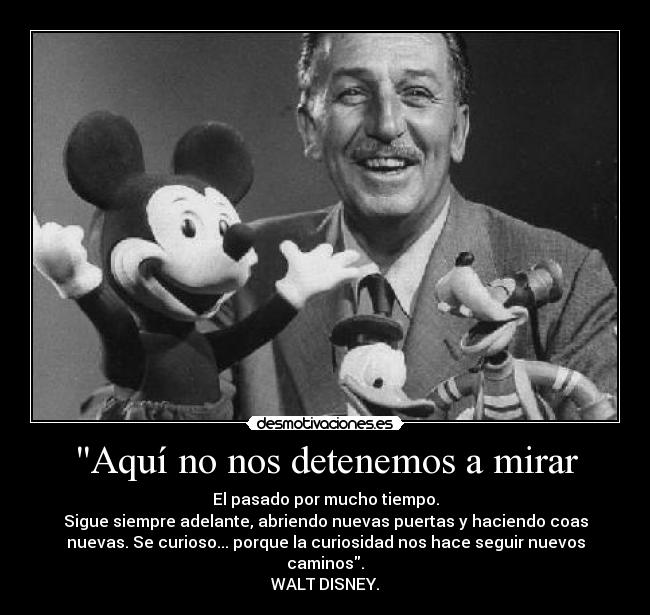 Aquí no nos detenemos a mirar -