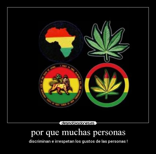 por que muchas personas - discriminan e irrespetan los gustos de las personas !
♥
