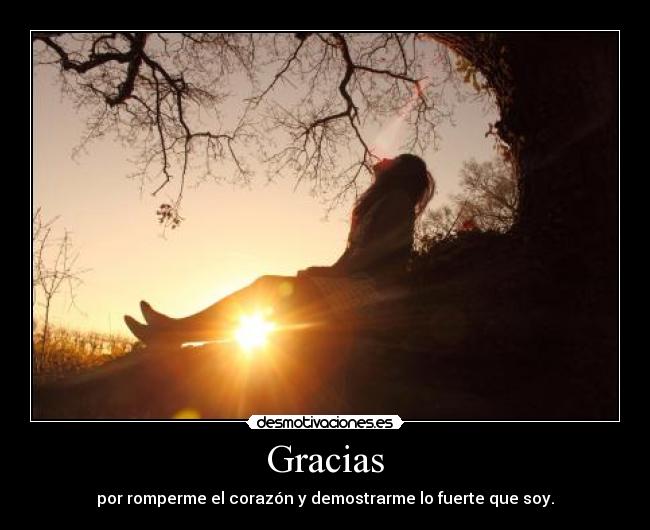 Gracias -