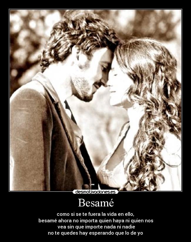 Besamé -