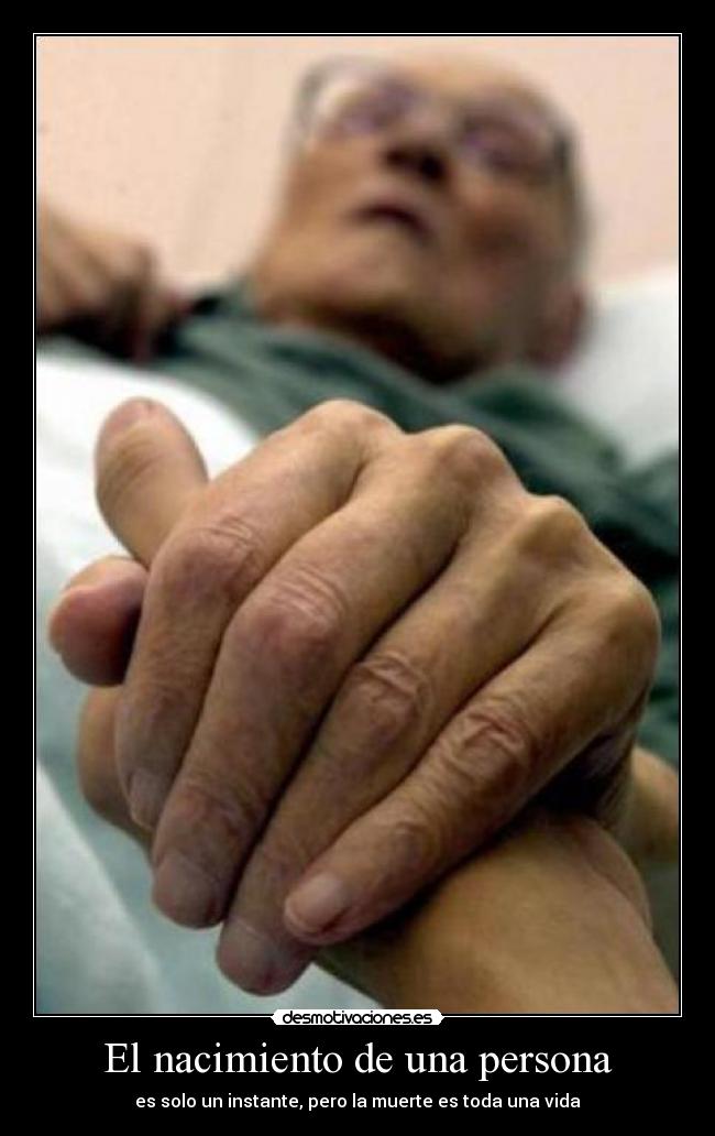 El nacimiento de una persona - 
