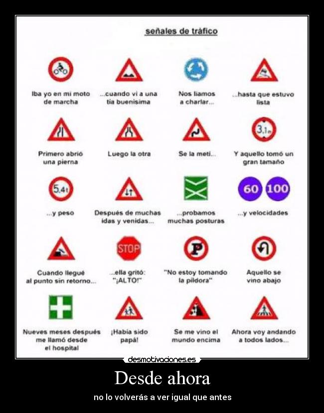 Desde ahora - no lo volverás a ver igual que antes