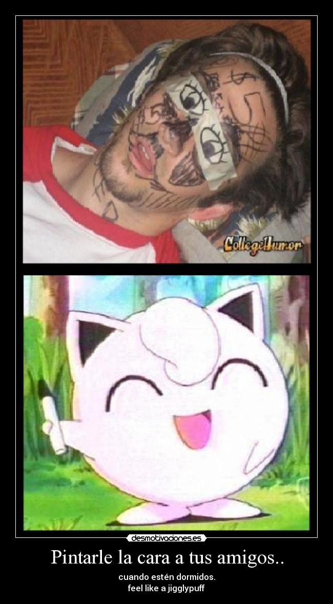 Pintarle la cara a tus amigos.. - 