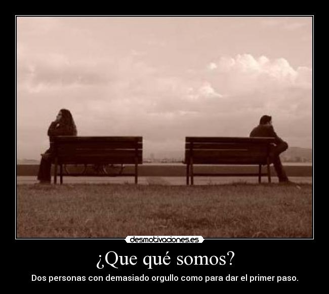 ¿Que qué somos? - 