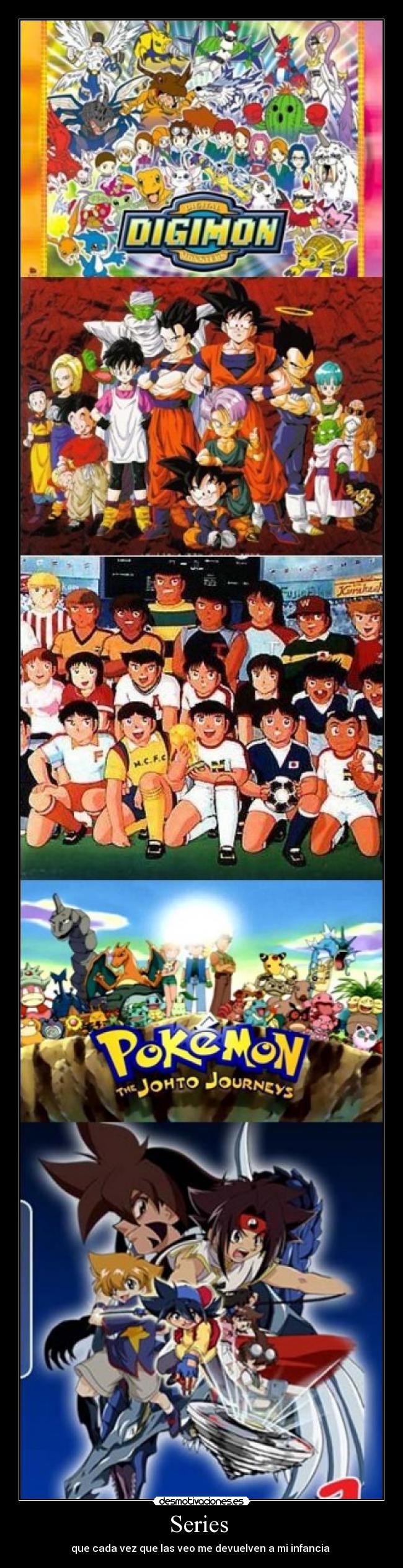 Series - que cada vez que las veo me devuelven a mi infancia