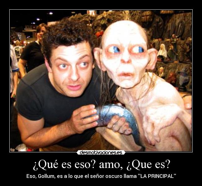 ¿Qué es eso? amo, ¿Que es? -