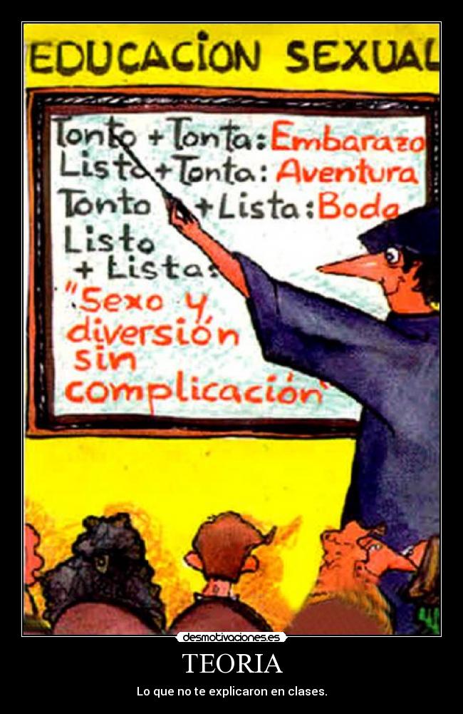 TEORIA - Lo que no te explicaron en clases.