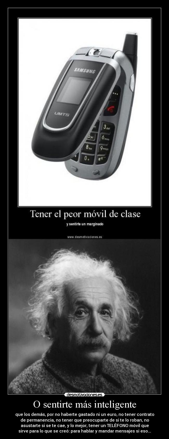 O sentirte más inteligente - 