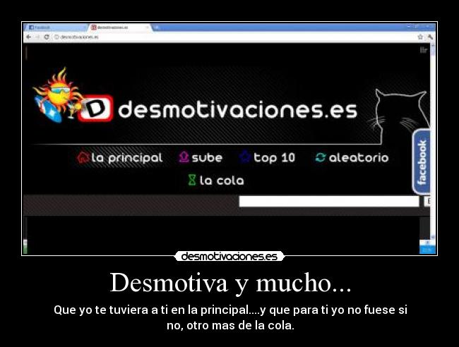 Desmotiva y mucho... - 