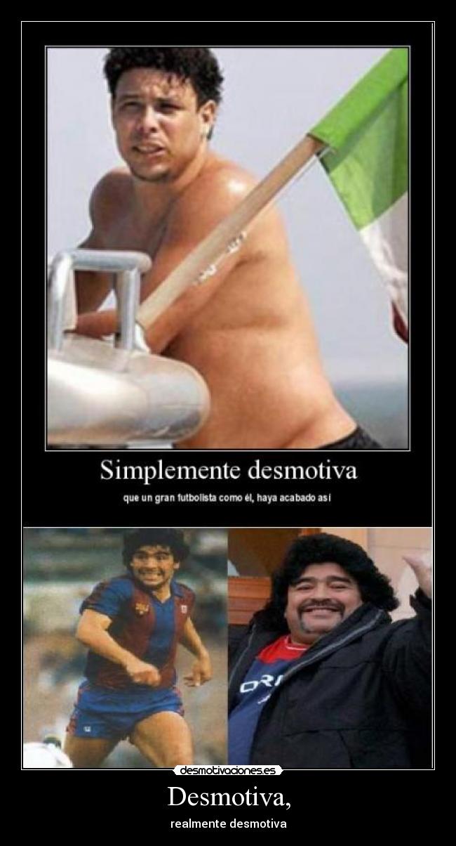 carteles maradona desmotivaciones