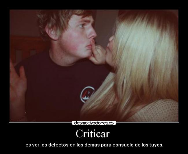 Criticar  - 