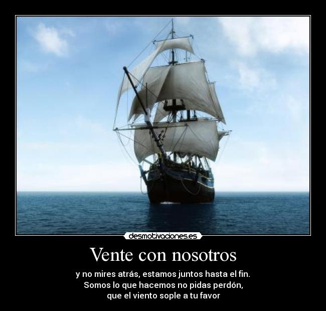 carteles mago mago que viento sople favor folk metal barco mar oceano desmotivaciones