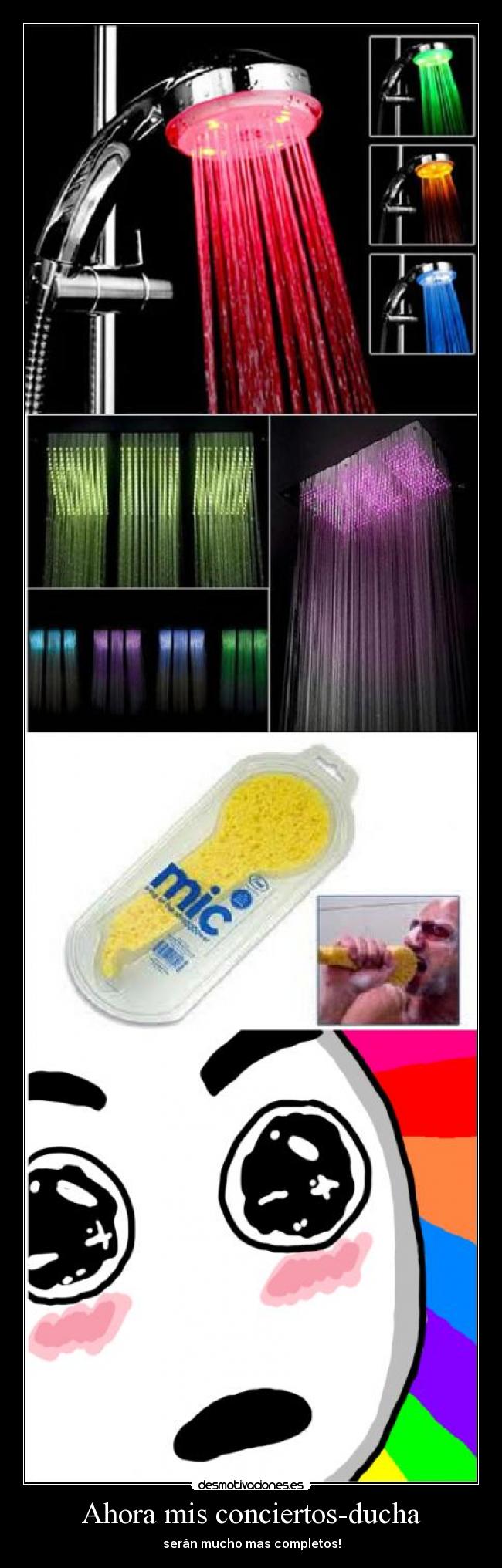 Ahora mis conciertos-ducha -
