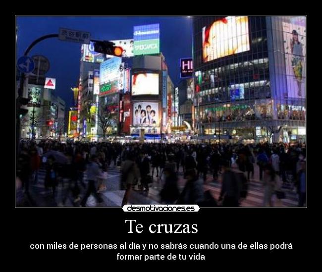 Te cruzas - 