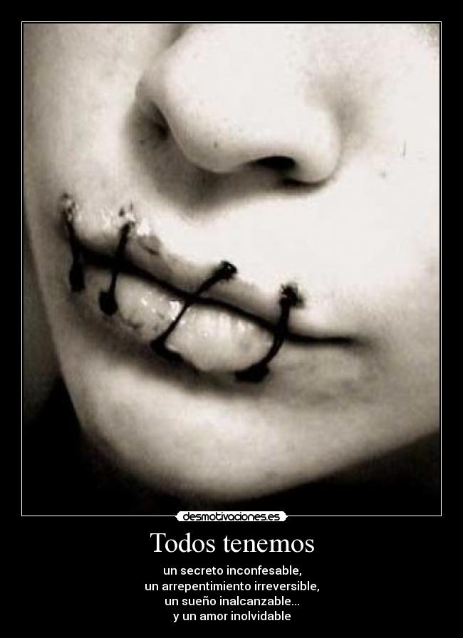 carteles secretos desmotivaciones