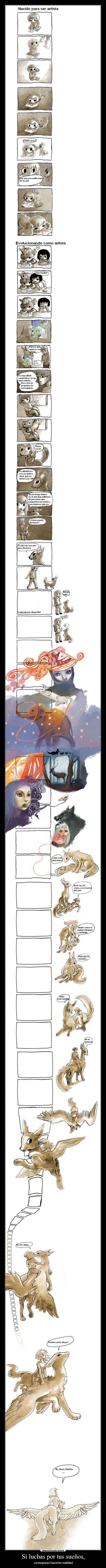 Si luchas por tus sueños, - 