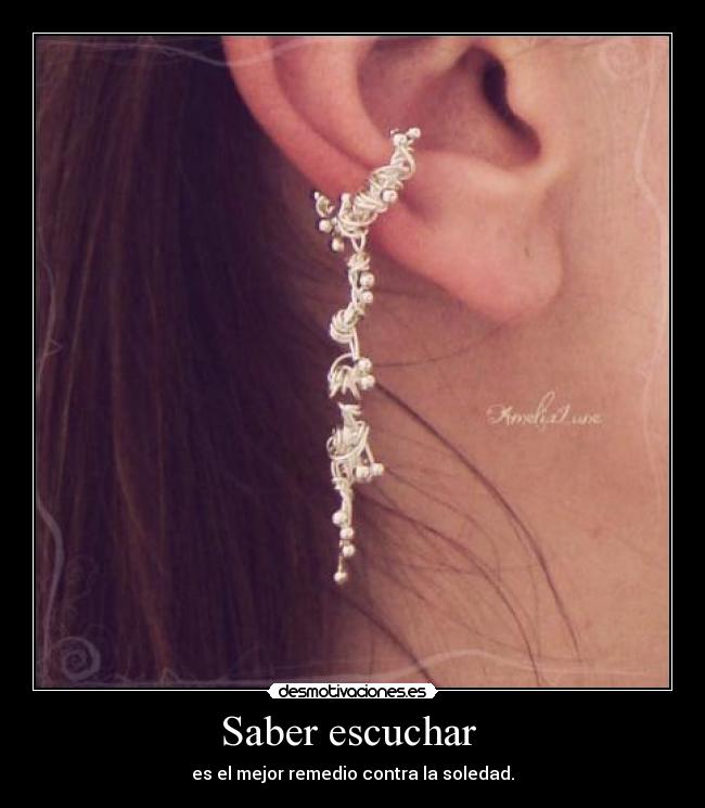 Saber escuchar -