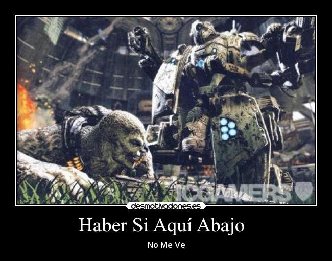 Haber Si Aquí Abajo - No Me Ve