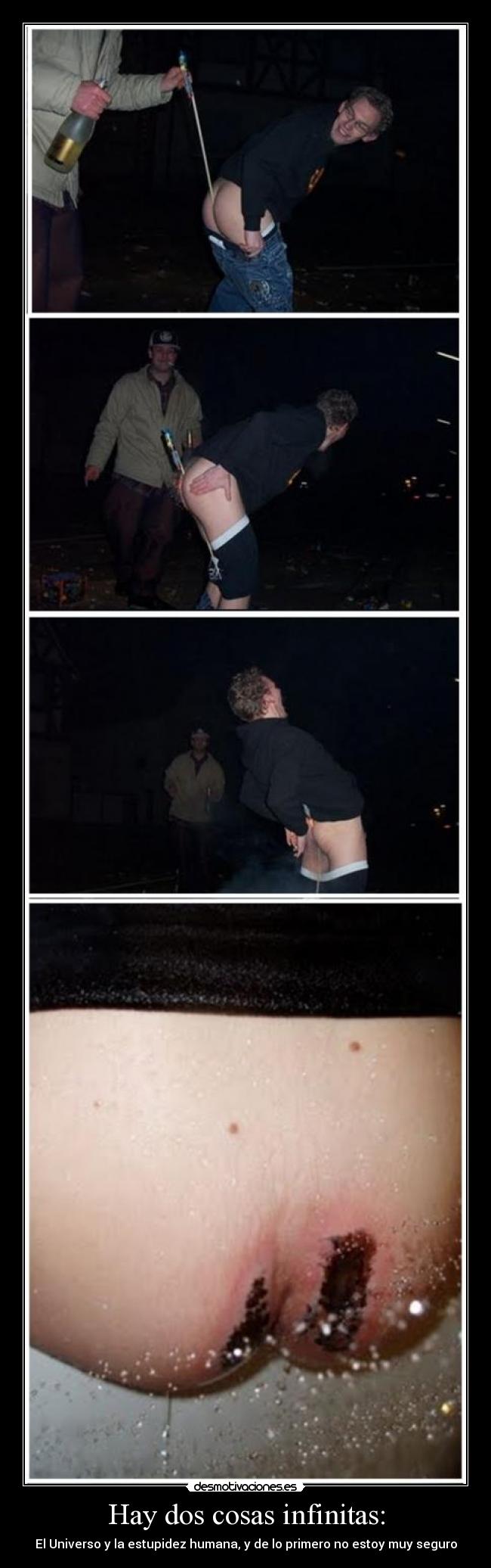 Hay dos cosas infinitas: - El Universo y la estupidez humana, y de lo primero no estoy muy seguro